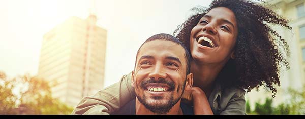 Person enjoying financial freedom and flexibility